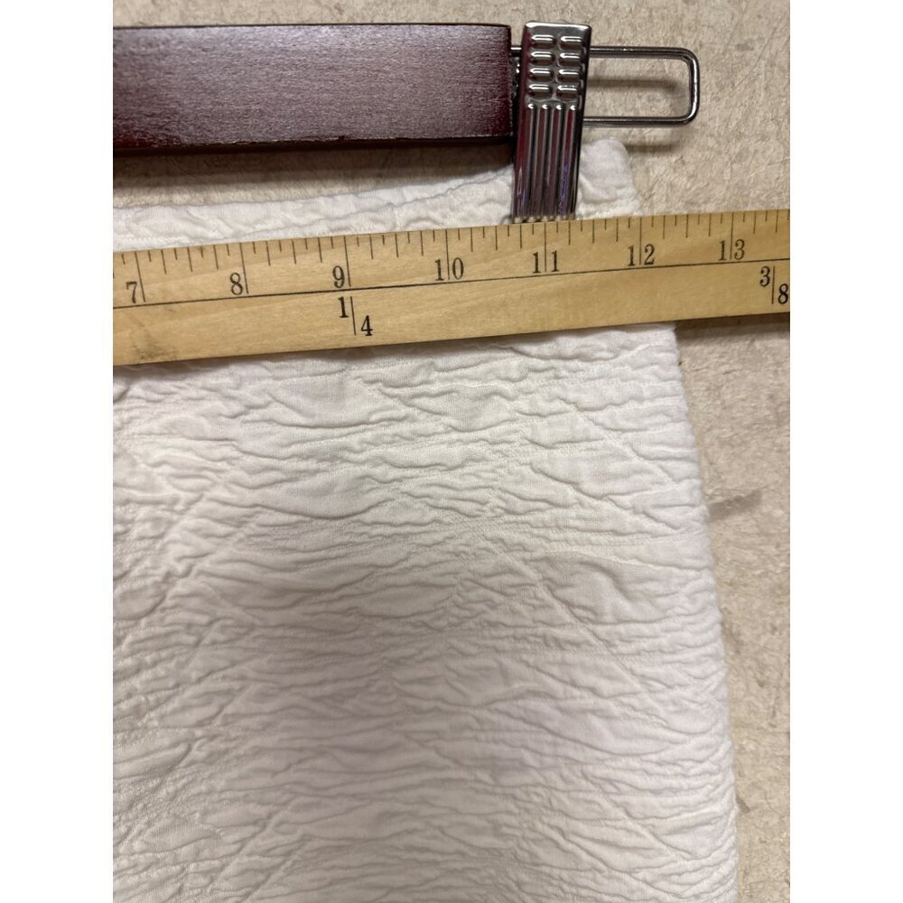 NEW Good American Women's Skirt Scrunchie Maxi Skirt Ivory 90s Pull On Size 0 - Picture 6 of 11